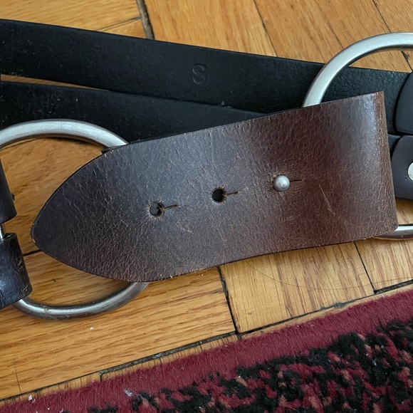The Limited dark brown leather belt! - Picture 4 of 7